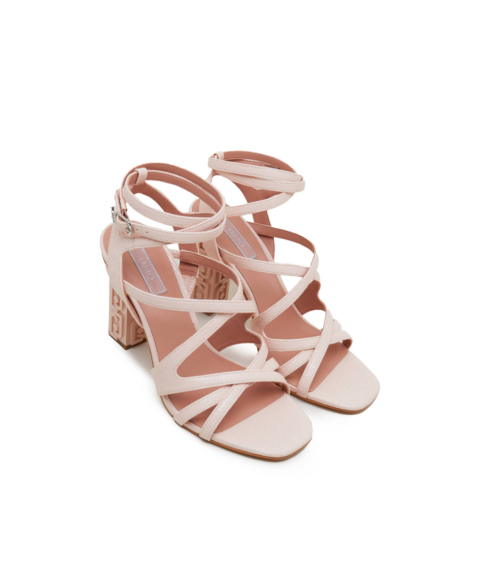 Босоножки на каблуке SERENA 18 Liu Jo - нюд(SA4079 EX005)