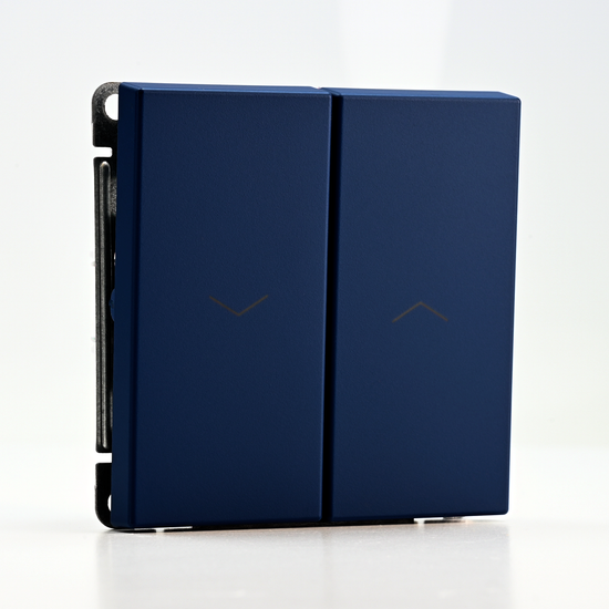 Выключатель для жалюзи 2-кл. ArtGallery 2х (сх. 4) 10А механизм аквамарин SE GAL001119