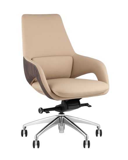 Кресло офисное TopChairs Reign бежевый