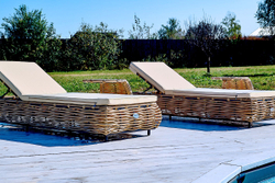 MOKKA MAJORCA Шезлонг, цвет соломенный