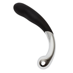 Двусторонний фаллоимитатор 22см металл + силикон Fifty Shades of Grey Sweet Pressure Dark Steel and Silicone Double-Ended Dildo