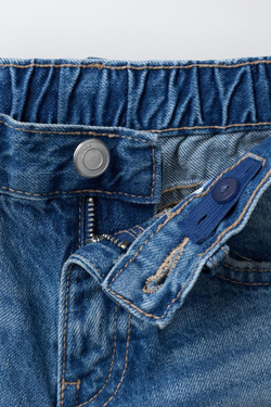 ZARA ДЖИНСОВЫЕ ШОРТЫ, СИНИЙ