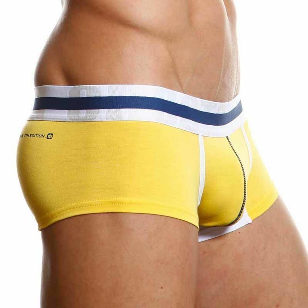 Мужские трусы боксеры желтые Croota Midpoint Hipster Yellow CR00048