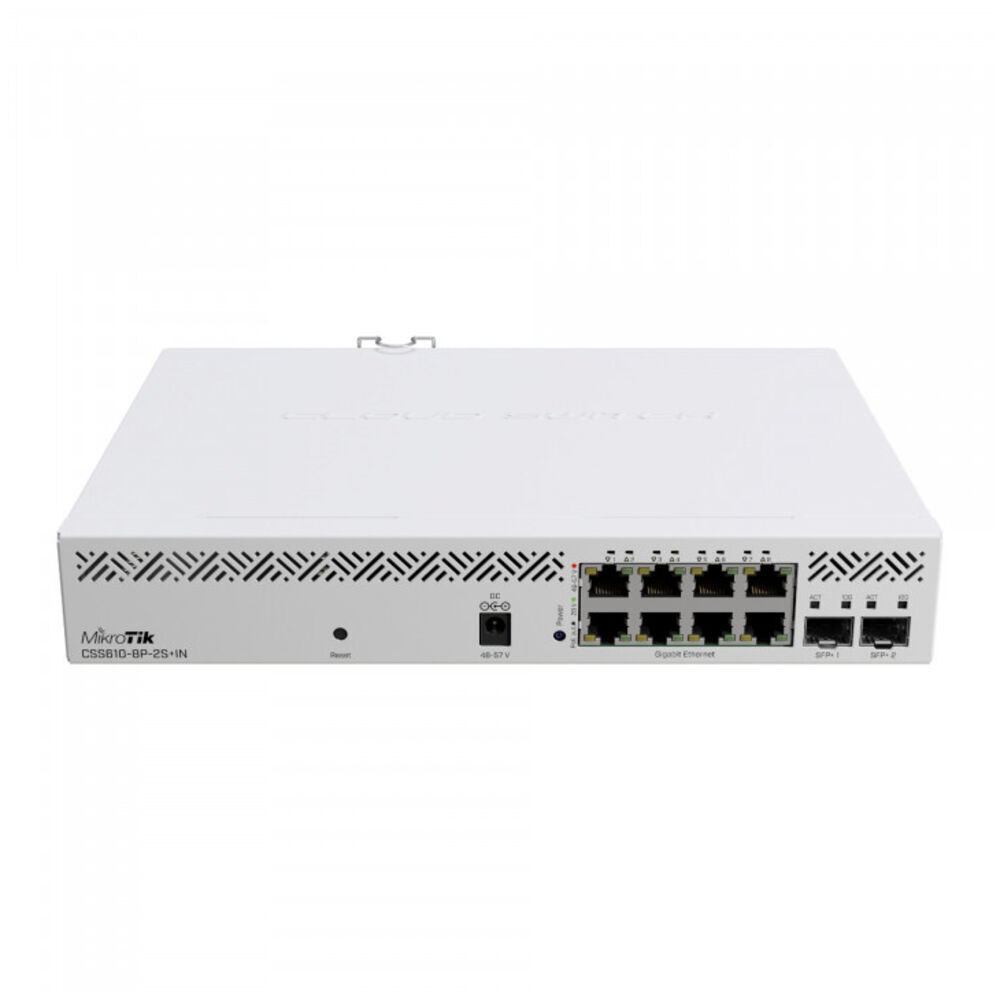 Маршрутизатор Mikrotik CSS610-8P-2S+IN