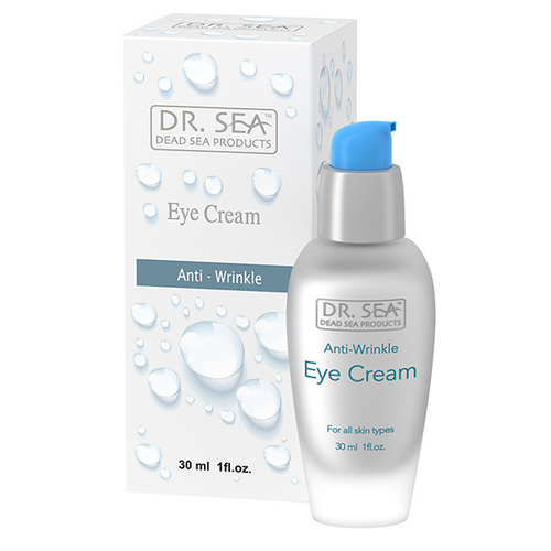 Омолаживающий крем для глаз с Витамином B5 и минералами Мертвого моря Dr.Sea Anti-Wrinkle Eye Cream 30мл