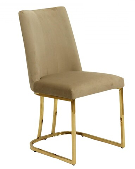 Стул обеденный Ist Casa Пресли, 42х44х92, бежевый, золото