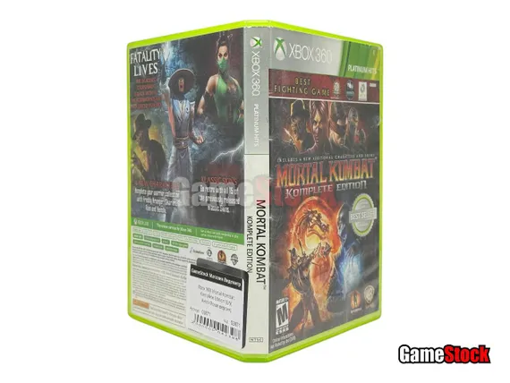 Xbox 360 Mortal Kombat: Komplete Edition (Б/У, Английская версия)