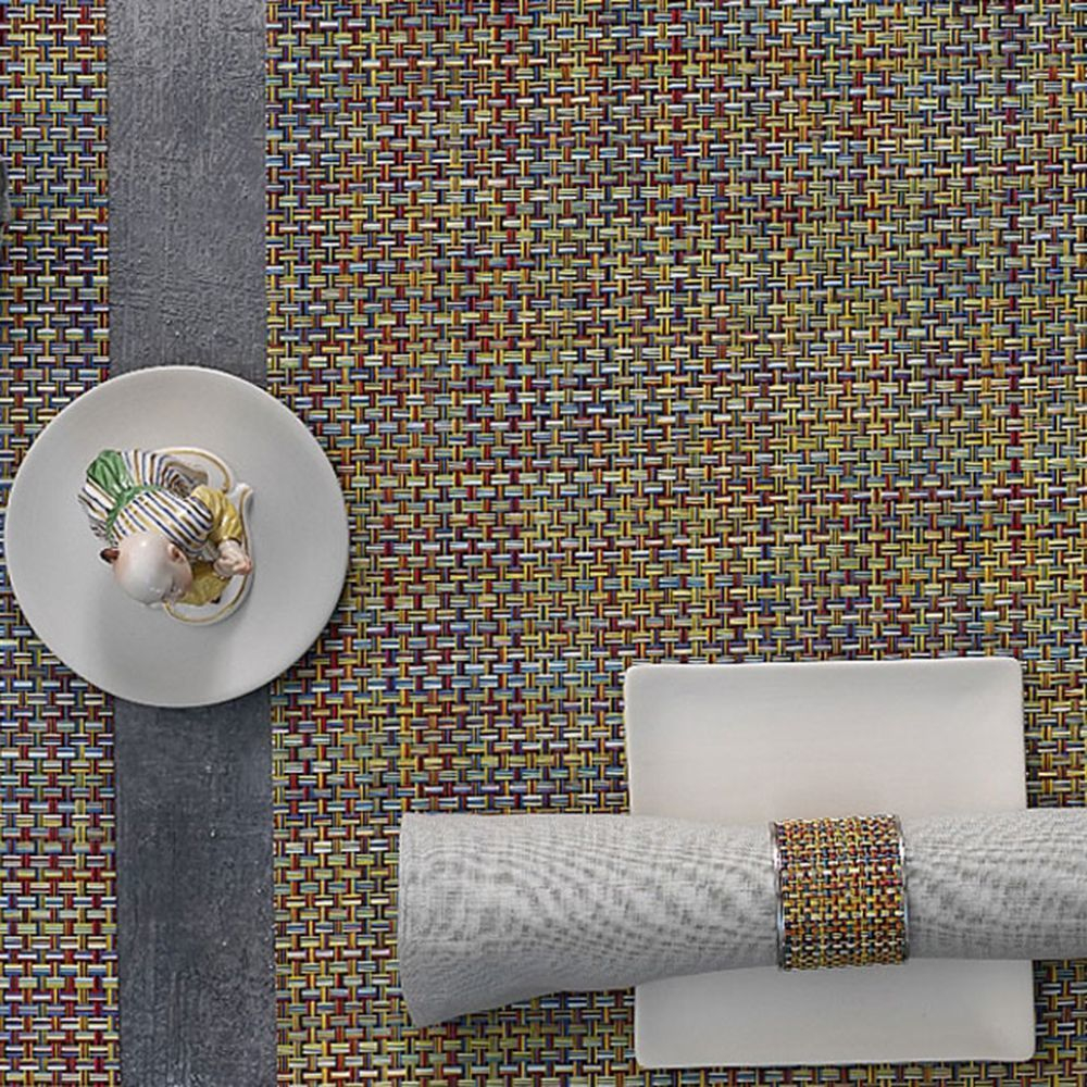 Салфетка подстановочная 36х48 Chilewiсh Basketweave Botanic США детали