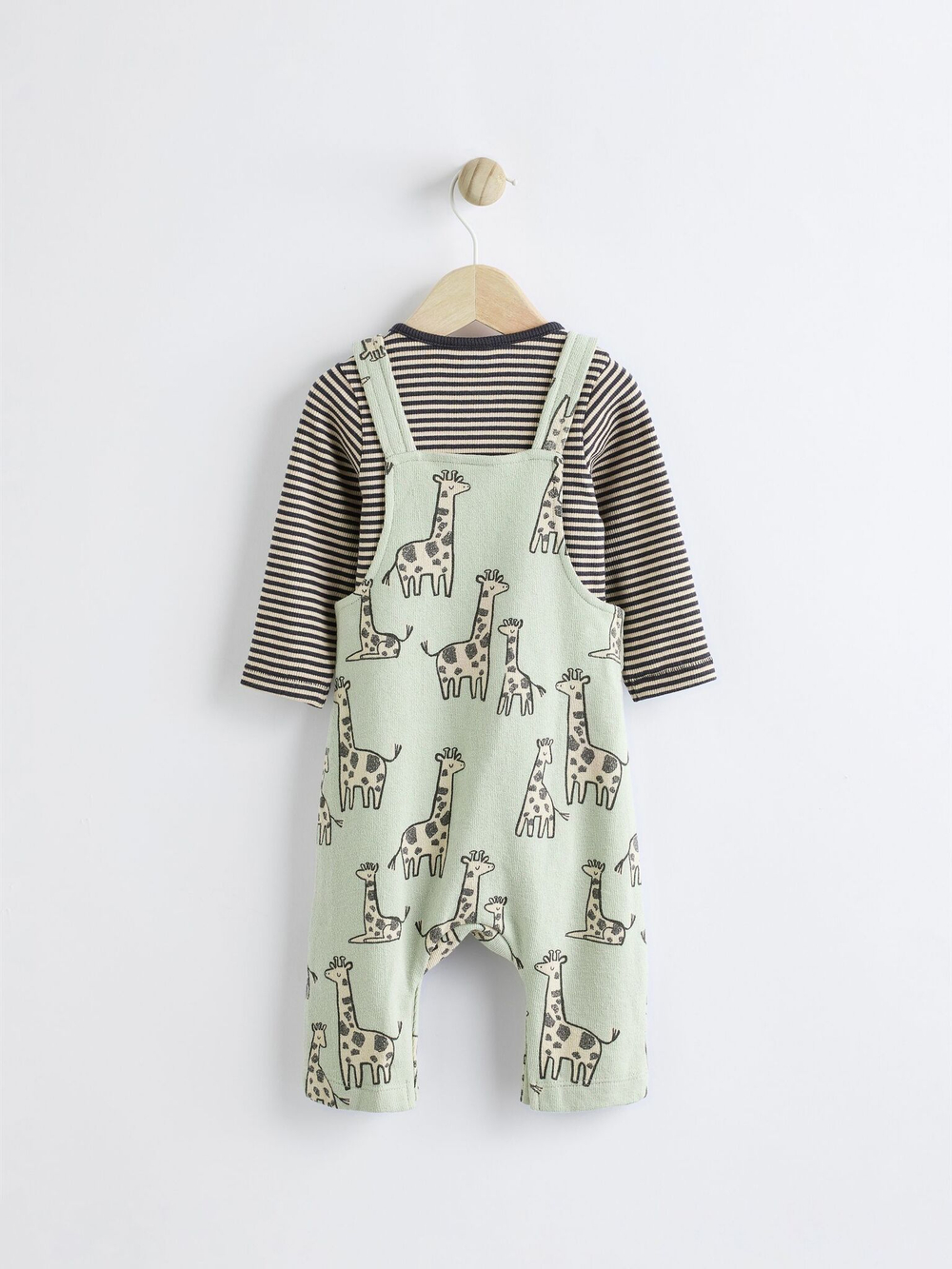 Боди и комбинезон в комплекте для малышей Next Q96-685, Светло-зеленый