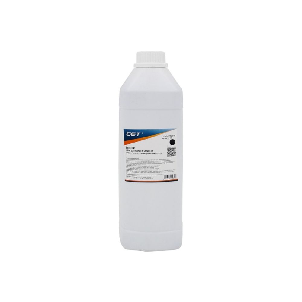Тонер NF8K TN-324K/TN-221K для KONICA MINOLTA Bizhub C258/C308/C368/C227/C287 (CET) Black, 500г/бут, CET121491 Тонер NF8K TN-324K/TN-221K для KONICA MINOLTA Bizhub C258/C308/C368/C227/C287 (CET) Black, 500г/бут, CET121491
