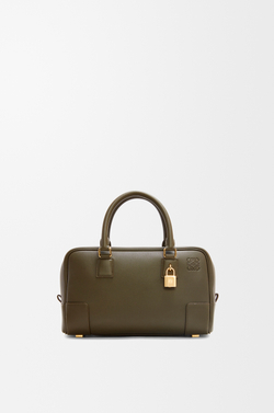 Loewe Сумка Amazona 23 из телячьей кожи наппа, темный хаки