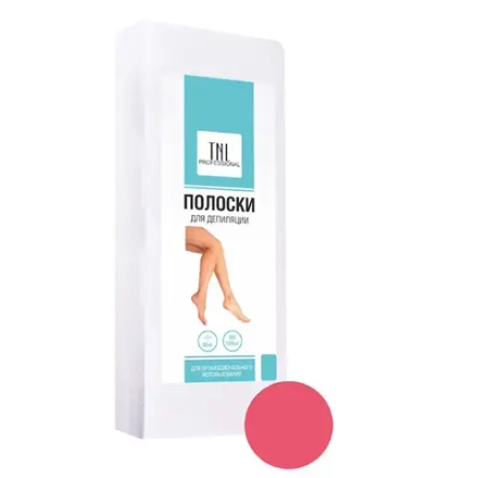 TNL полоски для депиляции, розовые, 50 шт