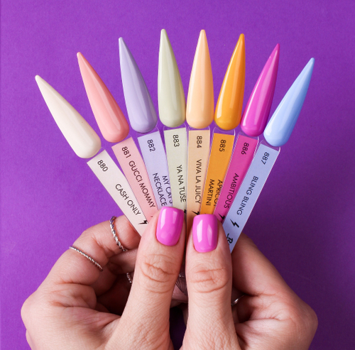 RockNail Гель-лак Juicy 885 Apricot Martini, 10 мл