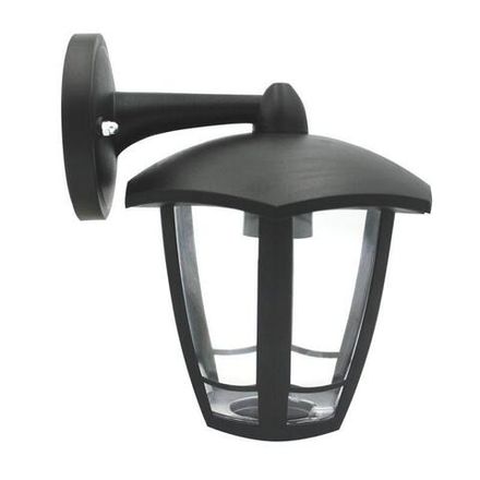 Светильник садово-парковый PP5102 C02 НБУ 07-60-004 У1 "Дели 3" 6-гран. пластик 230В 60Вт черн. Camelion 14584