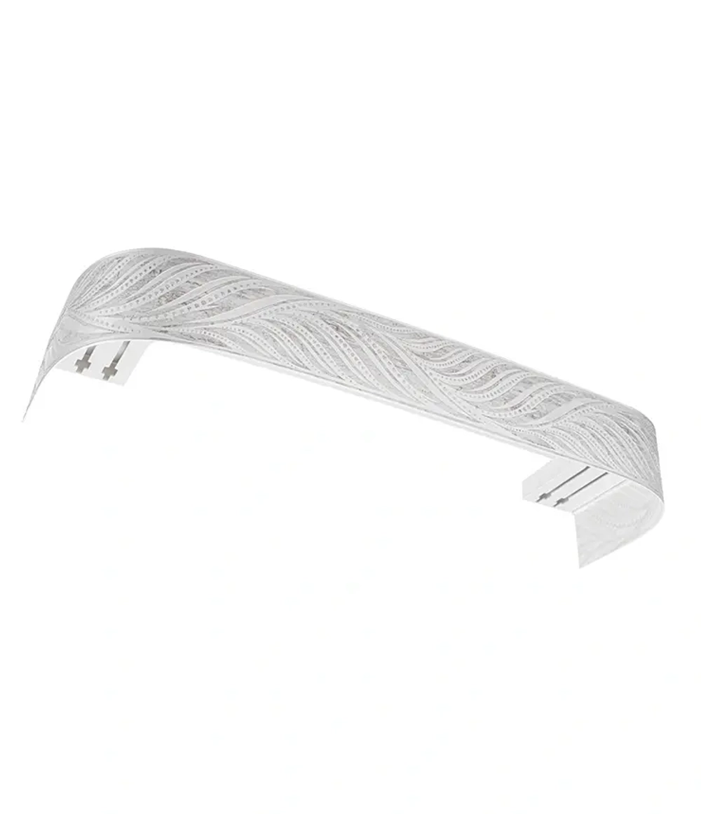 Пластиковый карниз с тиснением Legrand 2-х рядный Феникс 2000 мм