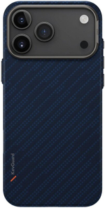 Чехол Uniq Keva Edge Aramid Case MagSafe для iPhone 17 Pro Max, Blue (IP6.9P(2025)-KEVAEDMTBLU)