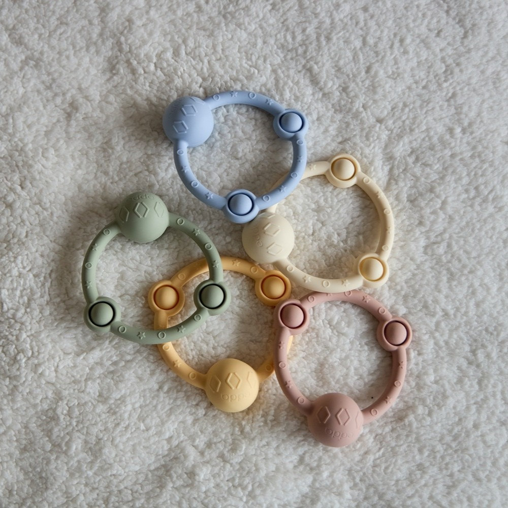 Погремушка Кольцо edda, Шалфей