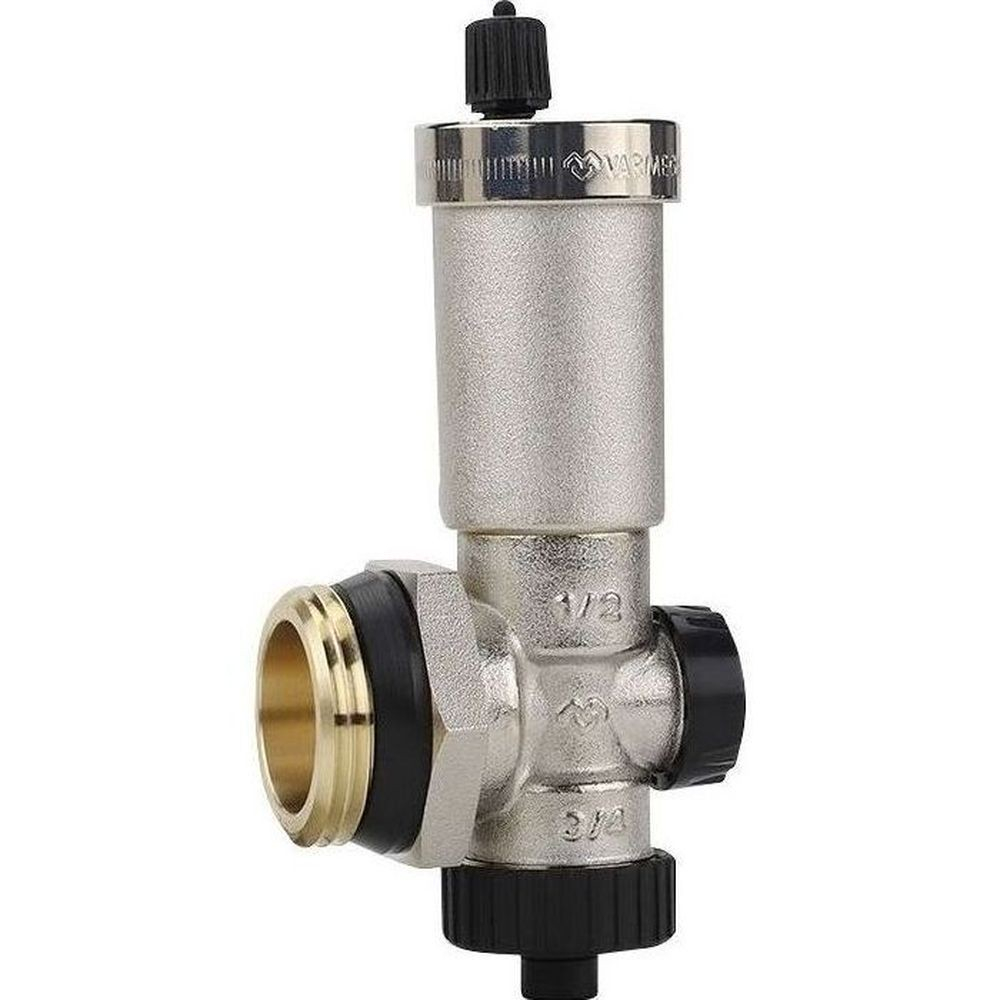 Группа концевая для коллектора VARMEGA VM15902 НР 1" с др.вентилем и авт. воздухотв.