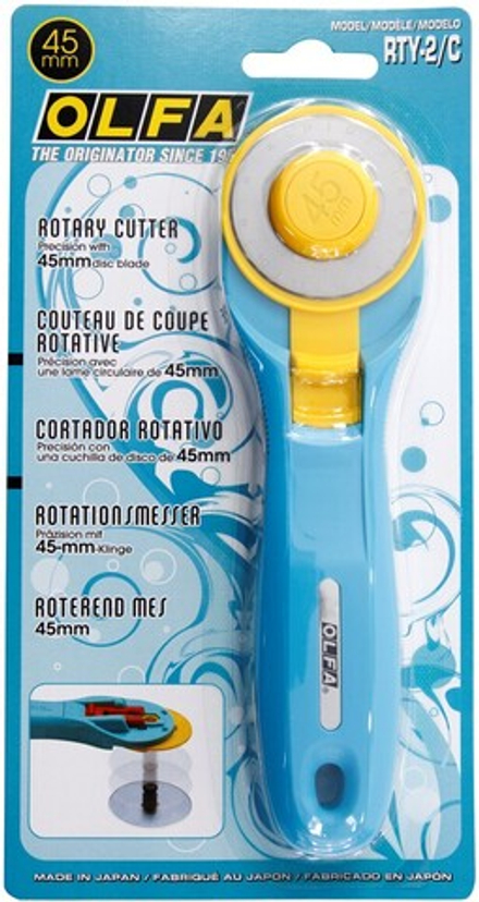 Дисковый нож, диаметр 45 мм, голубой (10013160/271220/0758180/1_Япония)