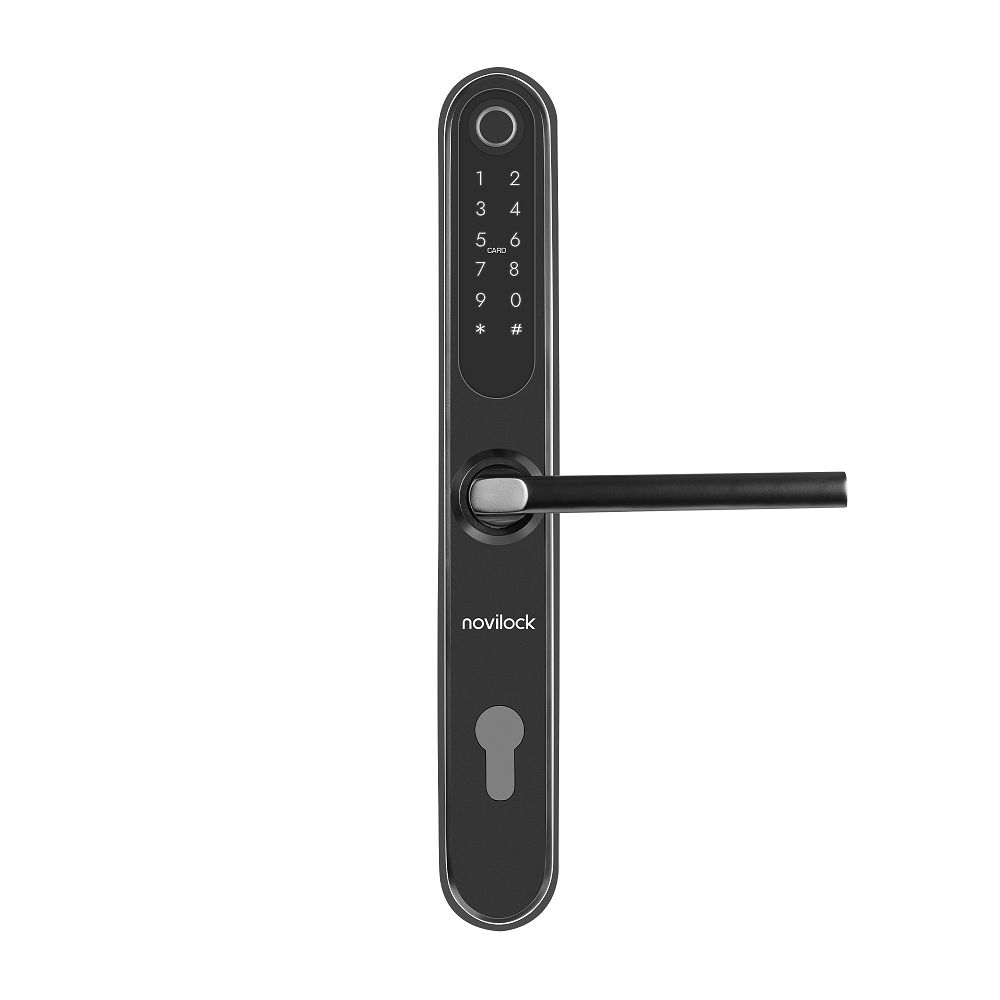 Накладки электронного замка Home Slim Black 4238 (врезной механизм отдельно)