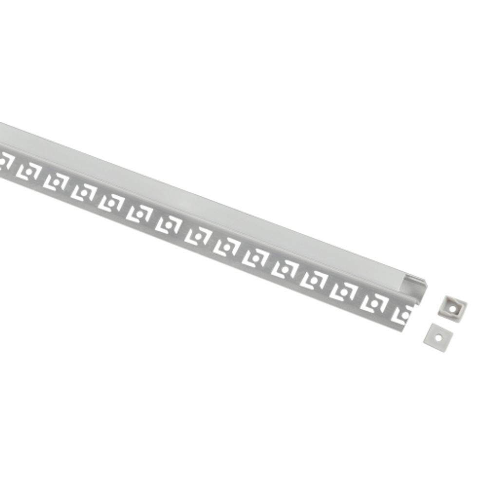 Комплект с анодированным профилем под штукатурку ЭРА 3313 33х13мм 2,5м | Профили для светодиодных лент