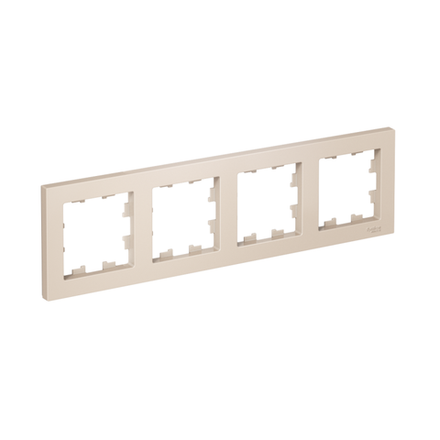 Рамка 4-м AtlasDesign универс. беж. SE ATN000204