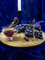 Доска разделочная и для подачи блюд большая "Старая карта"