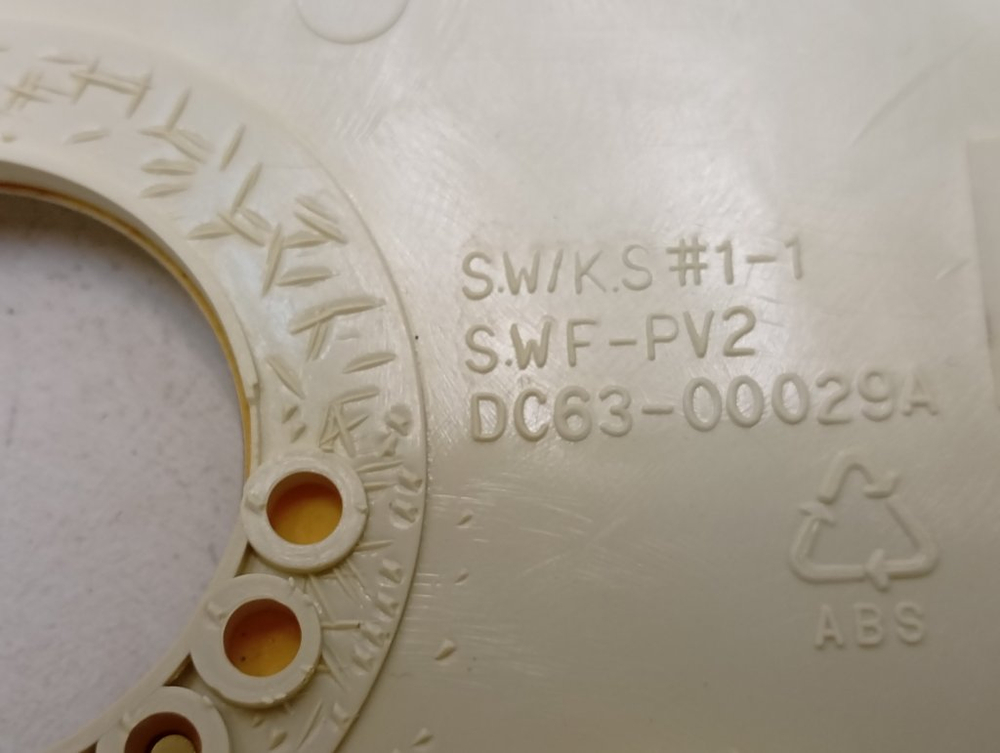 S803J кт45 Лицевая панель для стиральной машины Samsung DC63-00029A б/у