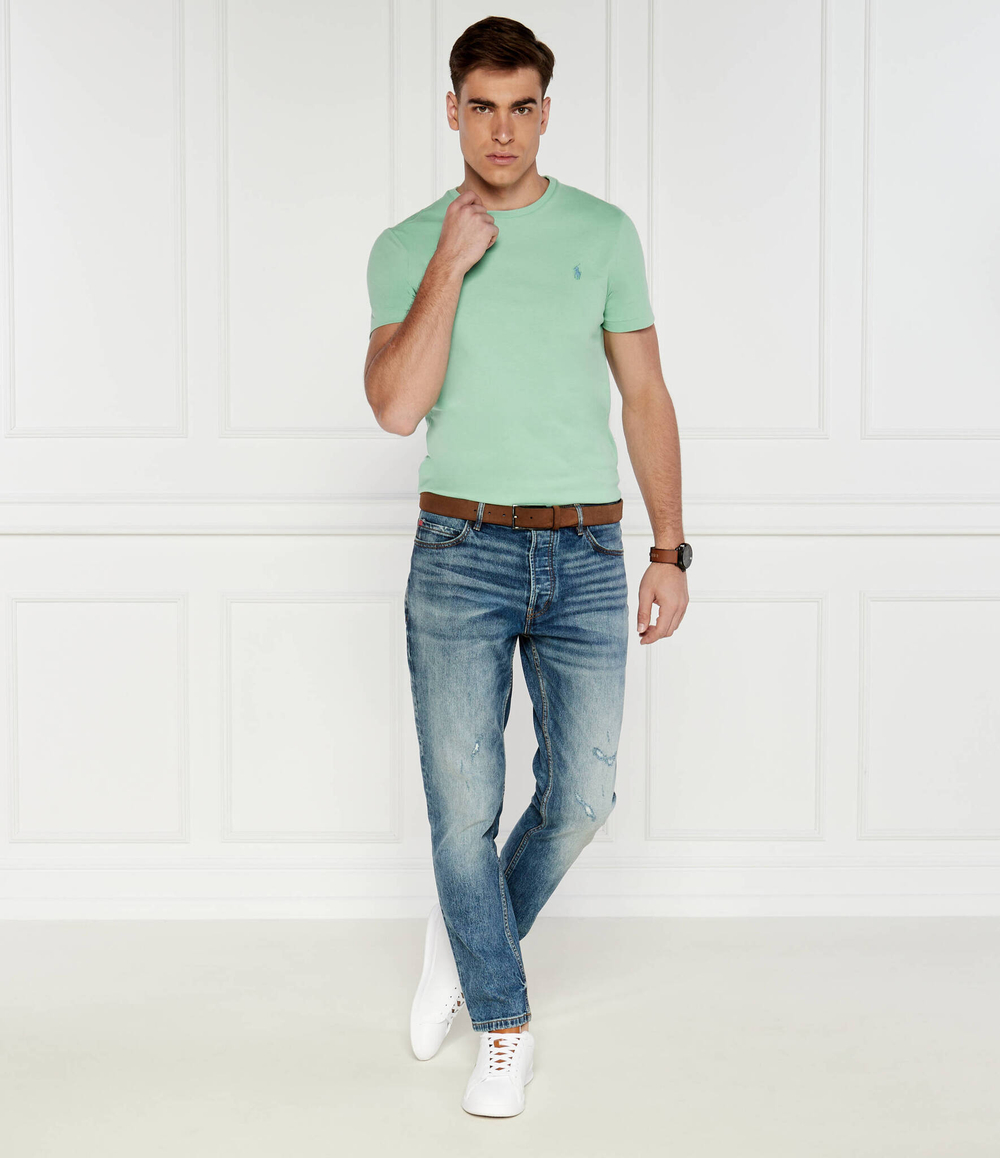 Футболка POLO RALPH LAUREN - фисташковый(710671438)