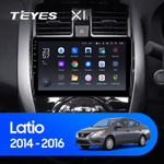 Teyes X1 10,2" для Nissan Latio 2014-2016 (прав)