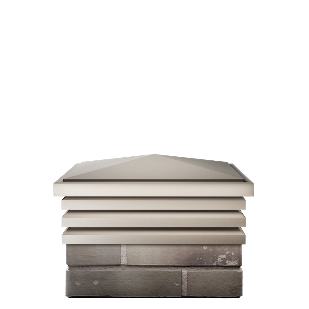 Колпак полимеркомпозитный Bona 385*385 (1,5 кирпича) бежевый