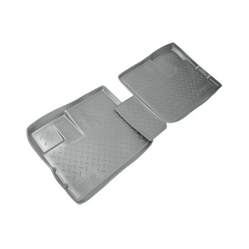 Ковры в салон Norplast/Unidec для Nissan NP300 (2009-), Серый, задние, арт.NPA01-C61-404-G