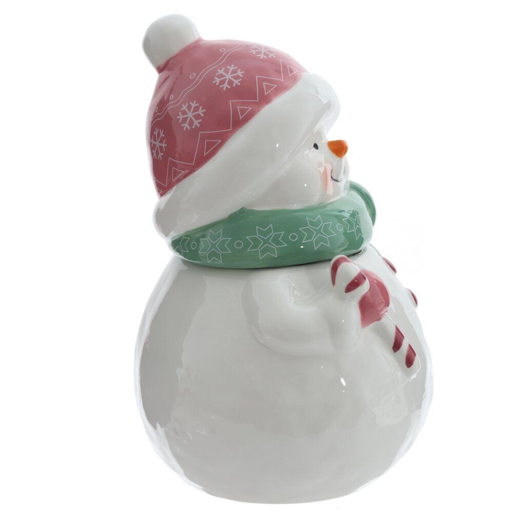 GAEM Конфетница "Снеговик", 900 мл, L14 W12 H20 см
