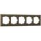 Рамка Werkel Antik на 5 постов бронза WL07-Frame-05 4690389063657
