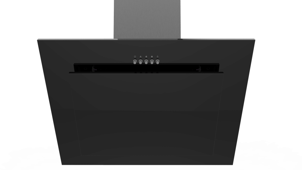 Вытяжка встраиваемая MIDEA MH60P450GB (черная)