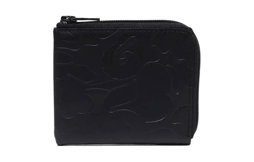 A Bathing Ape Solid Camo Leather Iii Кошелек