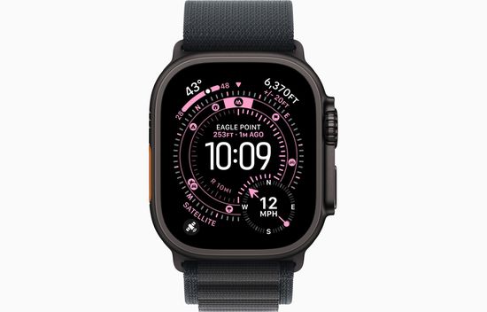 Умные часы Apple Watch Ultra 3, 49 мм, Black Titanium Black Alpine Loop L
