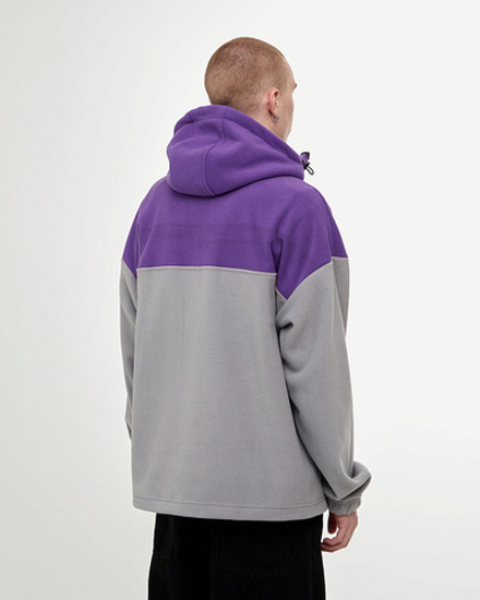 Худи ANTEATER Hoodie-FLEECE-Grey-Violet