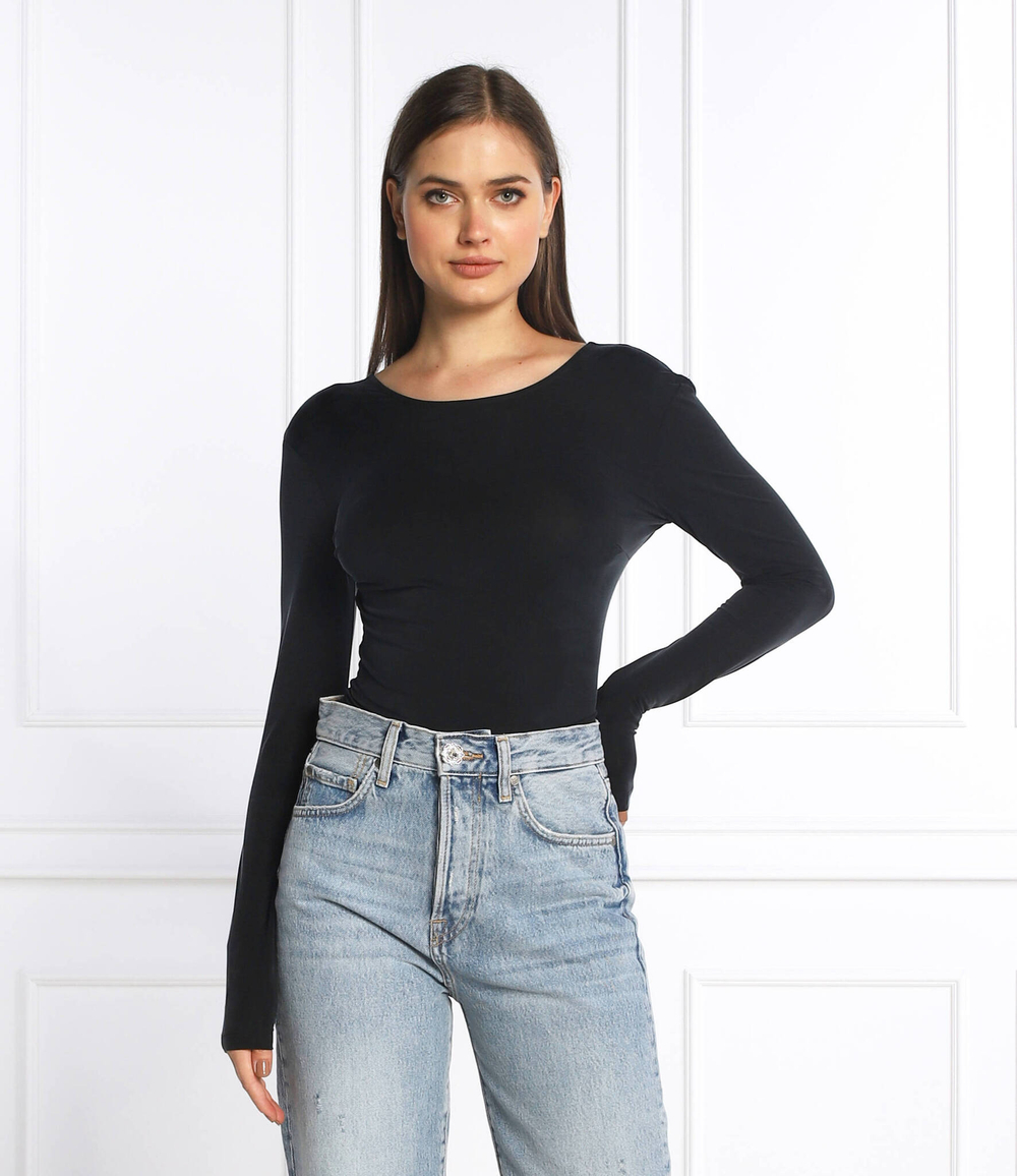 боди Liu Jo - графитовый(CF2143 J1890)