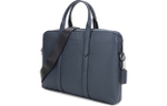 COACH Metropolitan Cow Leather Laptop Bag, Briefcase, Shoulder Bag, Crossbody Bag, Handbag Men"s Blue