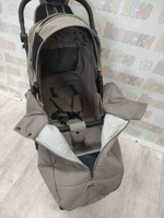 Коляска прогулочная Baballo Future 2024 бежевая (черная рама)