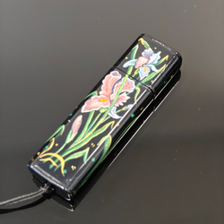 Флешка USB в футляре с ручной росписью "Ирисы"