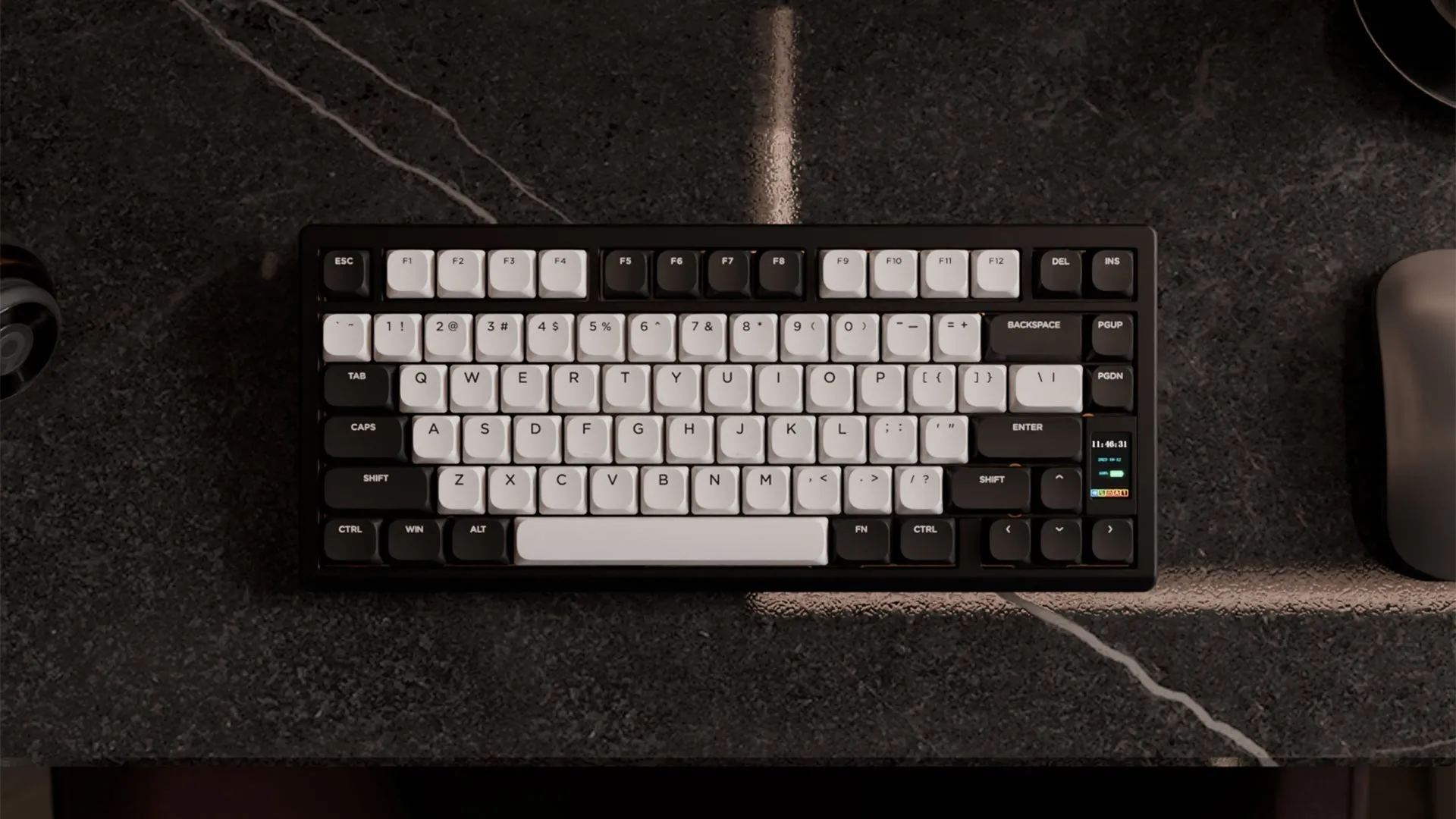 Chilkey ND75 LP Jet Black — вид сверху