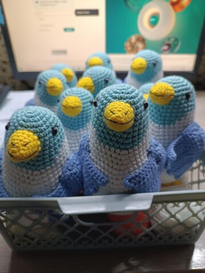 Вязаная игрушка Абакус