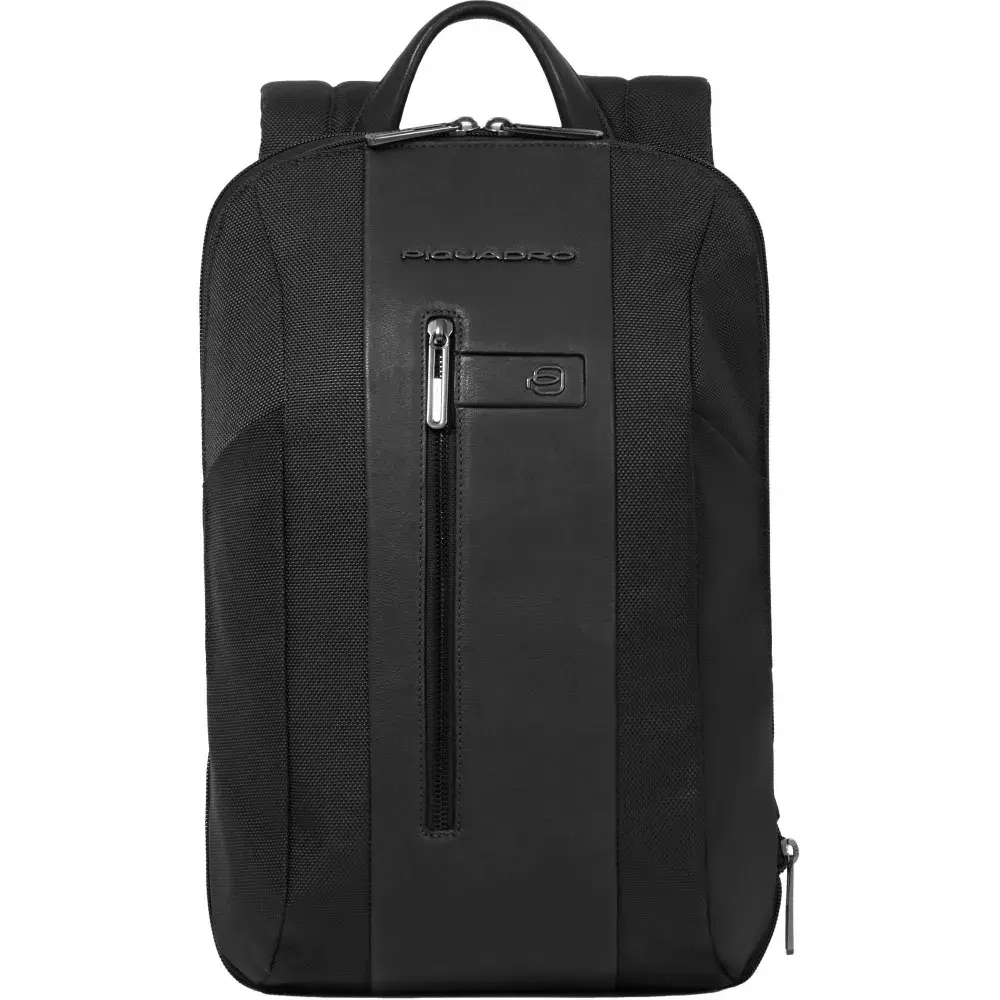 Рюкзак тонкий с расширением Piquadro Brief/Black
