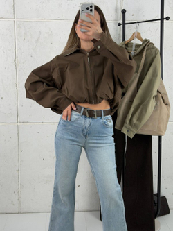 Куртка женская артикул 3081 цвет "шоколад"