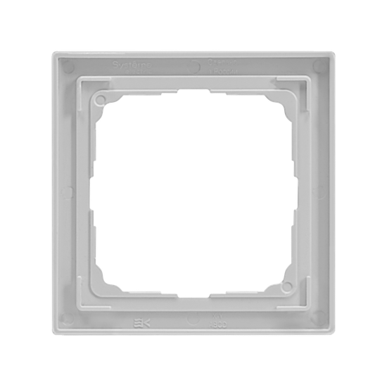 Рамка 1-м ArtGallery Pure органич. стекло бел. SE GAL320101