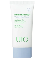 UIQ Легкий увлажняющий солнцезащитный крем с постбиотиками SPF50+ РА++++ Biome Remedy™ Watery Sun Cream 50 мл