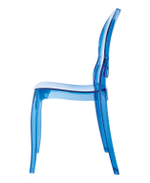 Стул прозрачный детский Siesta Contract Baby Elizabeth, голубой