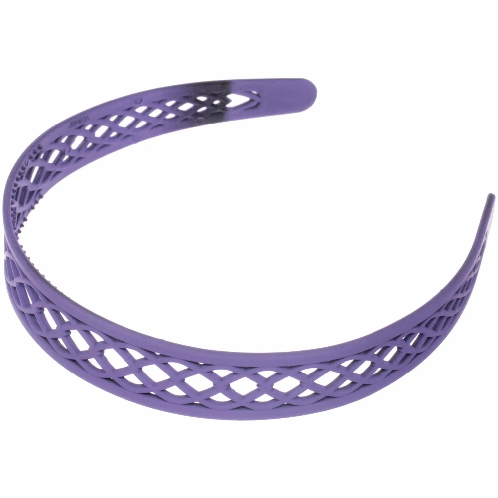 Ободок для волос пластиковый «Province - Lily», плетёнка, микс 6 цветов, 2,5 см